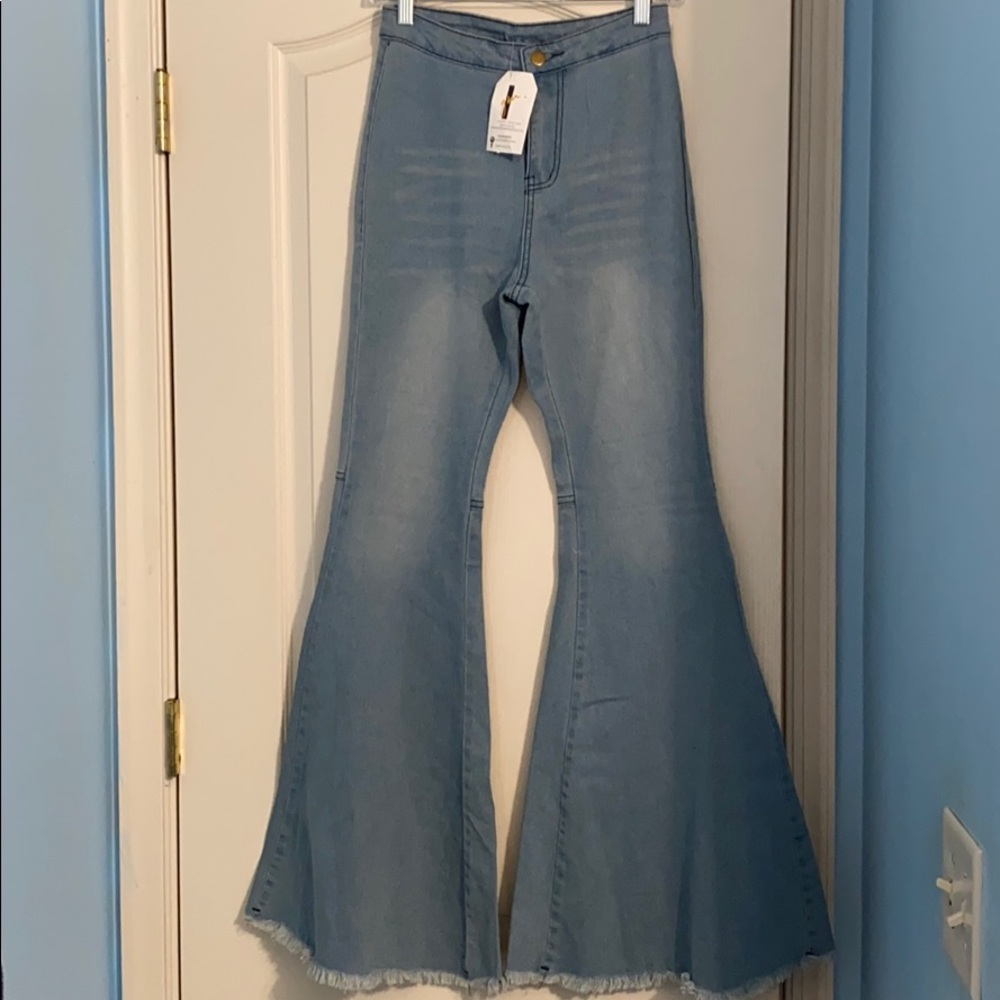Bell bottom jeans